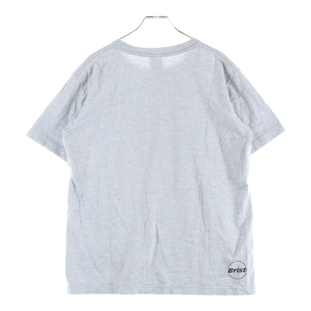 F.C.R.B./F.C.Real Bristol/FCRB(エフシーアールビー/エフシーレアルブリストル) ×NIKE ナイキ ロゴプリントTシャツ 半袖カットソー グレー 389769