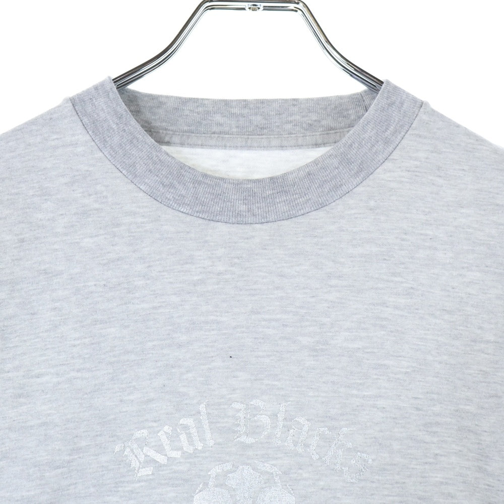F.C.R.B./F.C.Real Bristol/FCRB(エフシーアールビー/エフシーレアルブリストル) スカルプリント ドライフィット クルーネックTシャツ 半袖カットソー グレー L191685