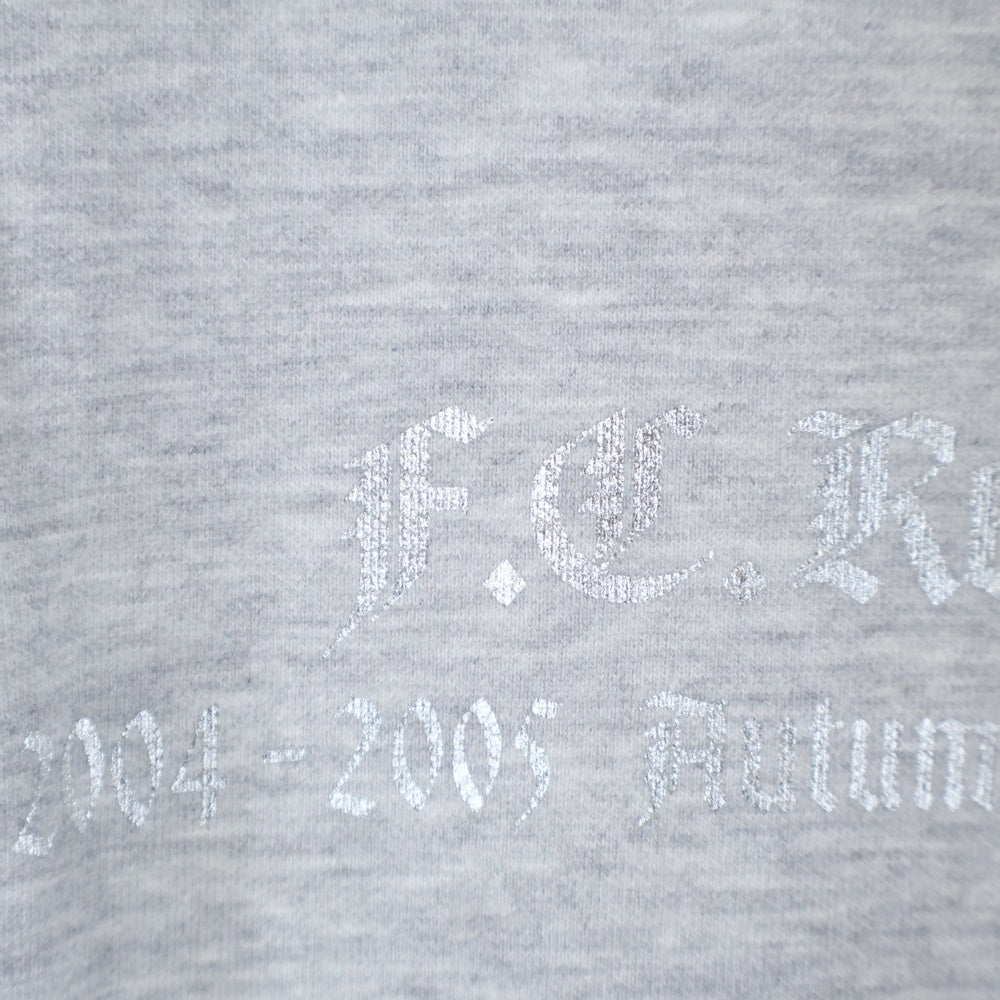 F.C.R.B./F.C.Real Bristol/FCRB(エフシーアールビー/エフシーレアルブリストル) スカルプリント ドライフィット クルーネックTシャツ 半袖カットソー グレー L191685