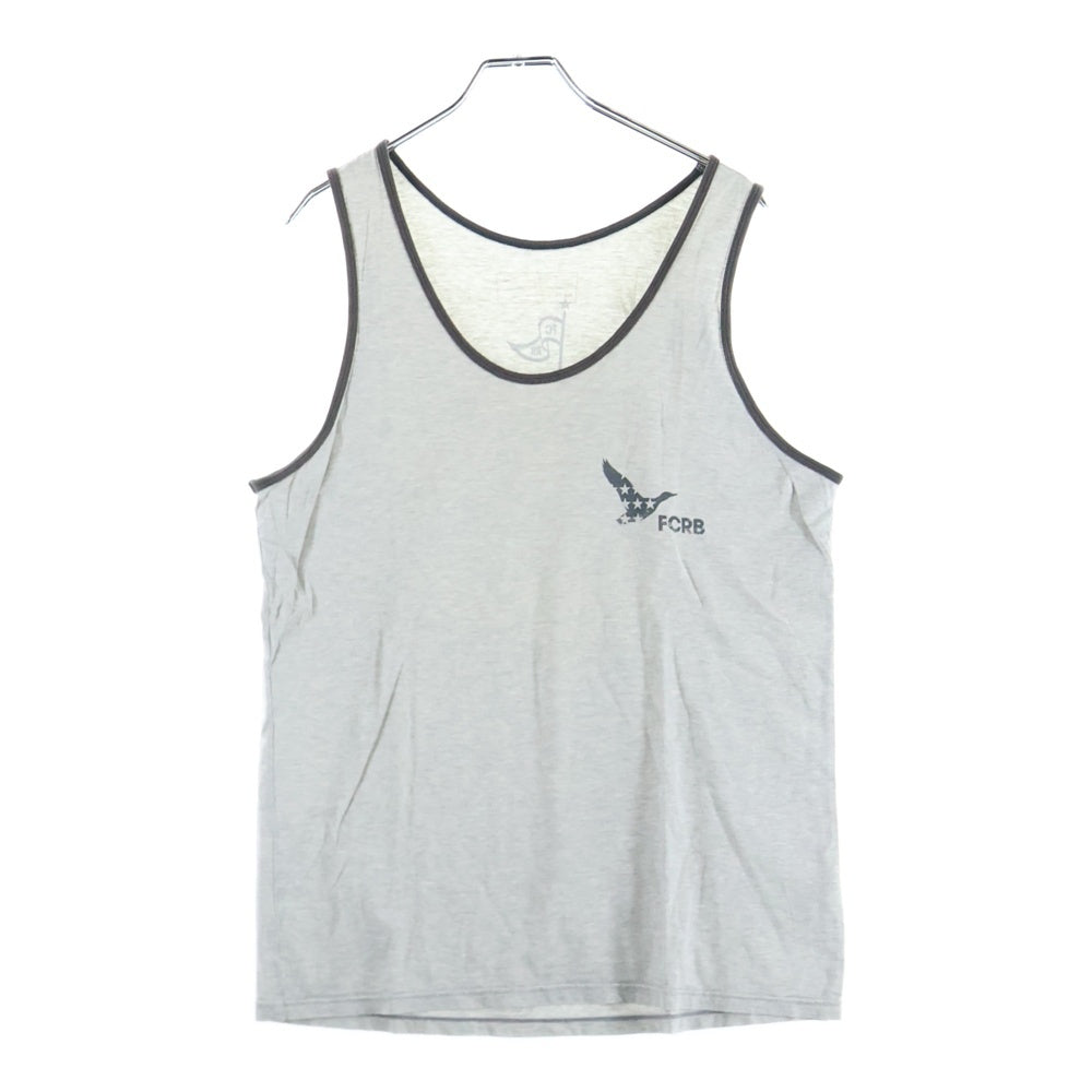 F.C.R.B./F.C.Real Bristol/FCRB(エフシーアールビー/エフシーレアルブリストル) ロゴプリント ノースリーブカットソー タンクトップ グレー 197163