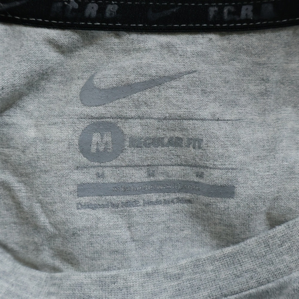 F.C.R.B./F.C.Real Bristol/FCRB(エフシーアールビー/エフシーレアルブリストル) ×NIKE ナイキ ロゴプリント Tシャツ 半袖カットソー グレー 684612-050