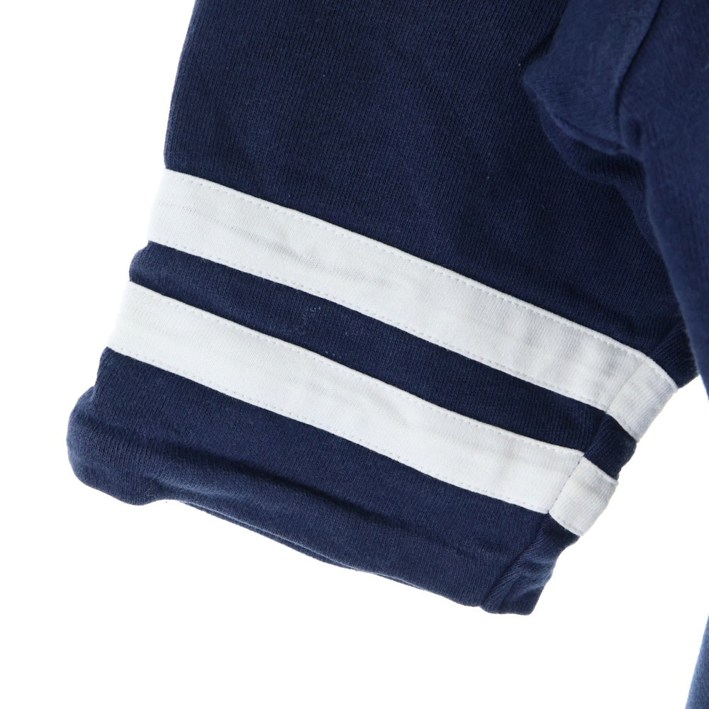 F.C.R.B./F.C.Real Bristol/FCRB(エフシーアールビー/エフシーレアルブリストル) カレッジロゴプリント 半袖スウェットトレーナー ネイビー 319027