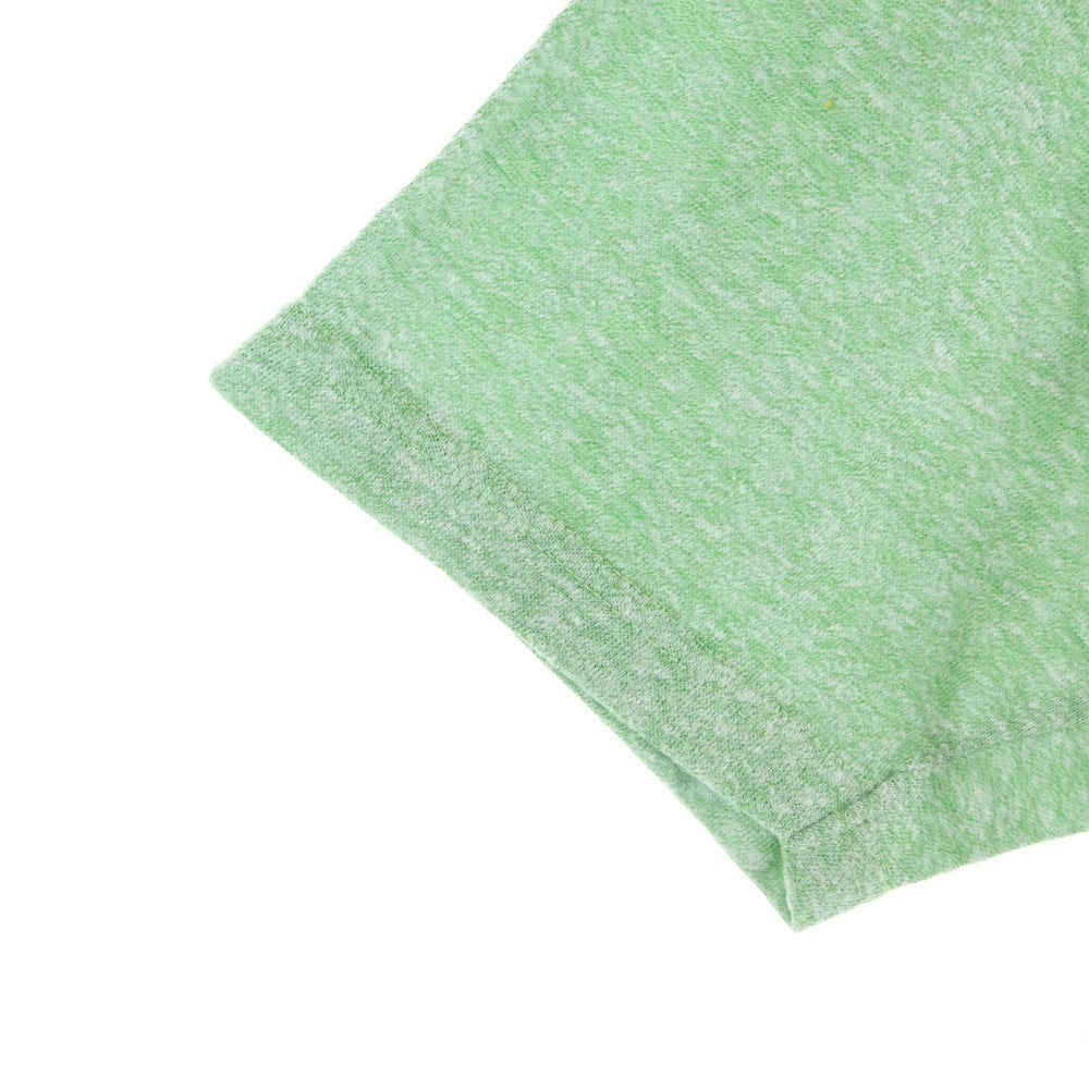 F.C.R.B./F.C.Real Bristol/FCRB(エフシーアールビー/エフシーレアルブリストル) フットボールプリント 半袖カットソー クルーネック プリントTシャツ グリーン FCRB-130014