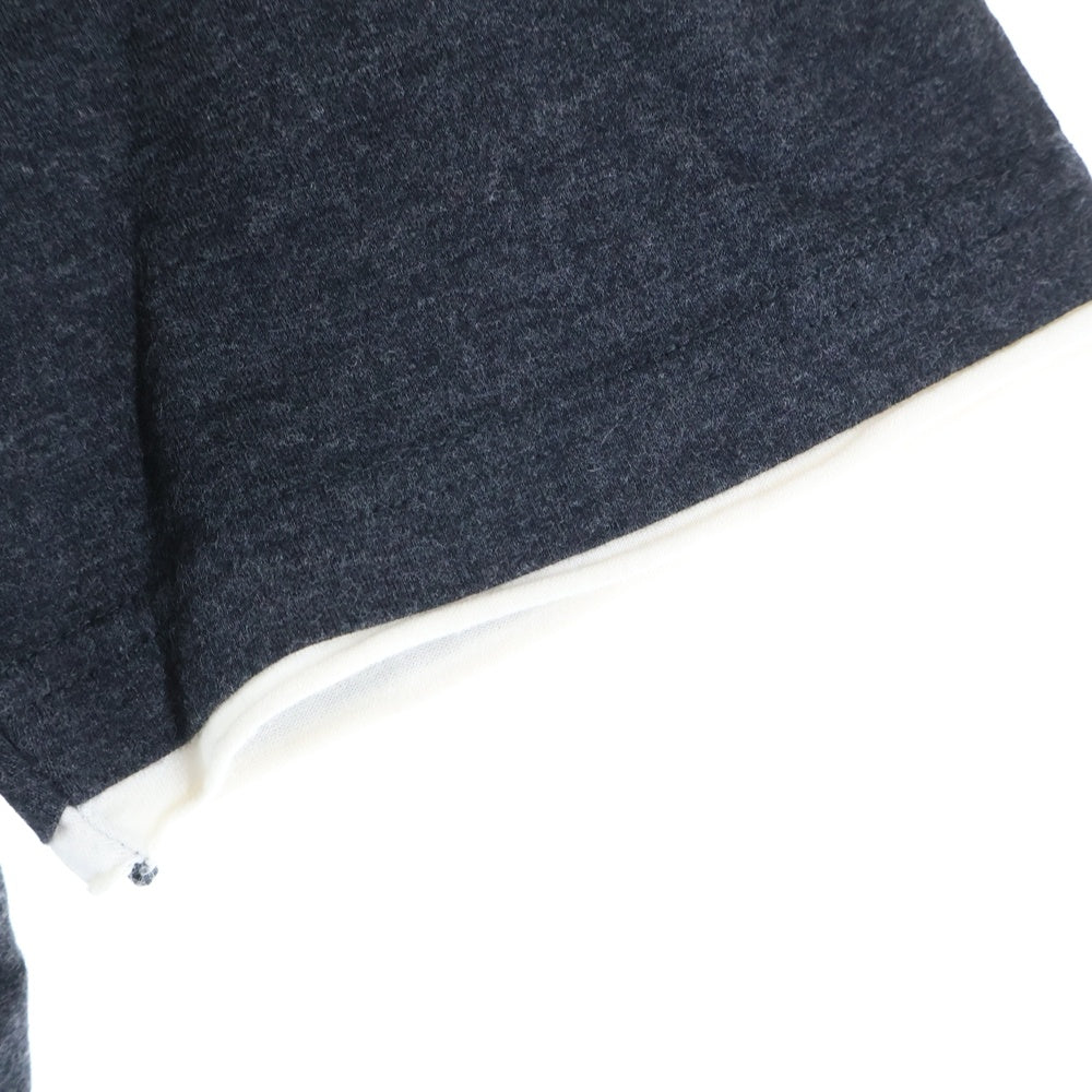 F.C.R.B./F.C.Real Bristol/FCRB(エフシーアールビー/エフシーレアルブリストル) ロゴプリント 半袖Tシャツ クルーネックカットソー グレー 157887