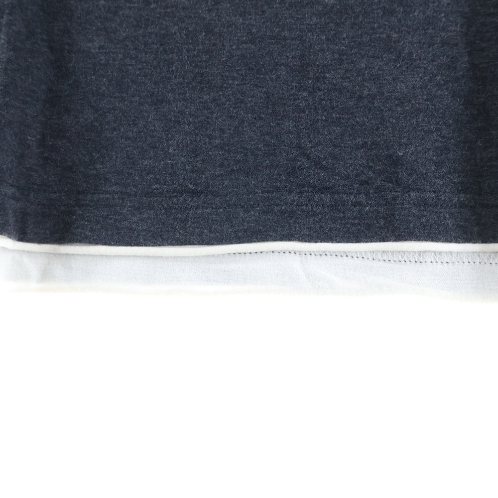 F.C.R.B./F.C.Real Bristol/FCRB(エフシーアールビー/エフシーレアルブリストル) ロゴプリント 半袖Tシャツ クルーネックカットソー グレー 157887