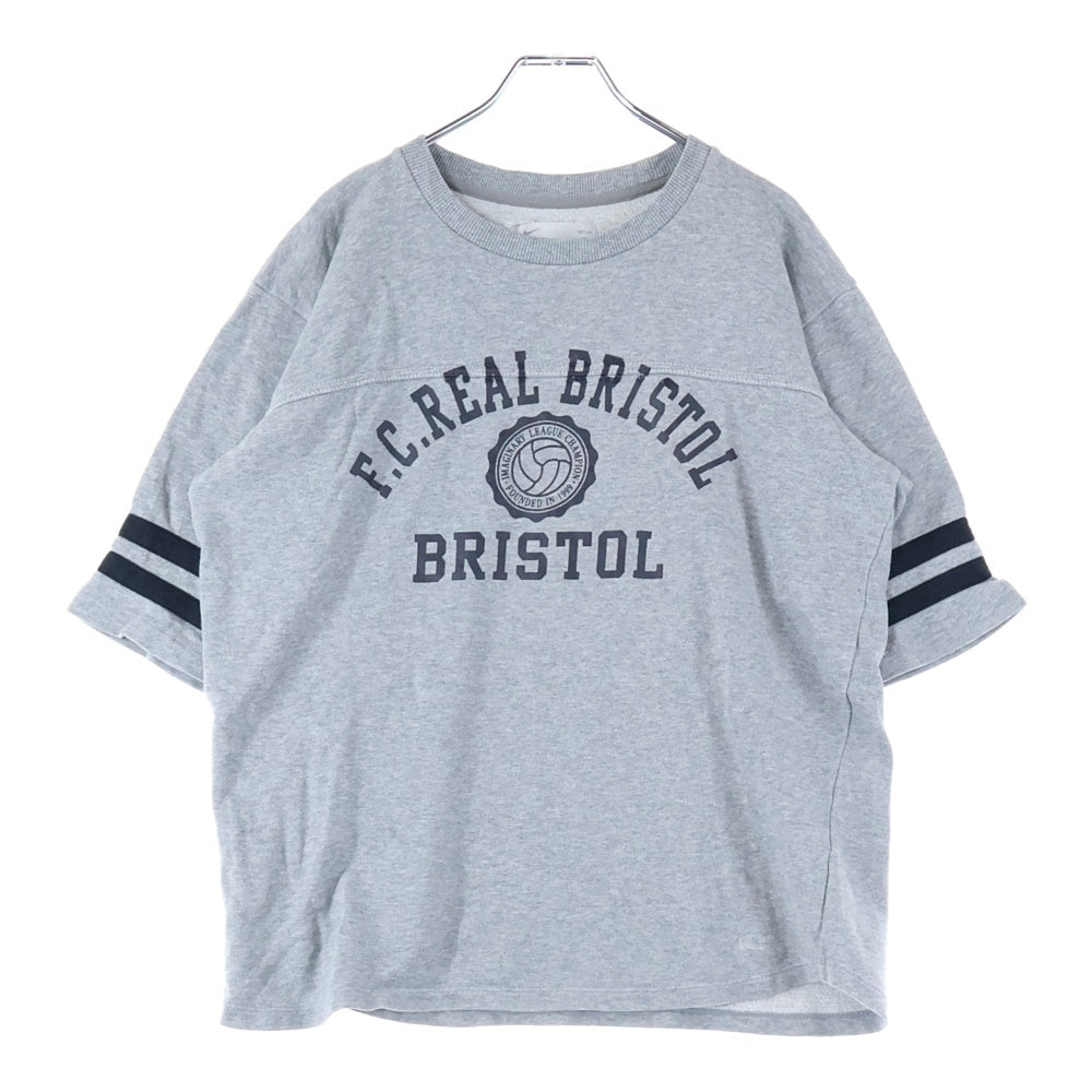 FCRB 半袖スウェット グレー Bristol 半袖 スウェット FCRB 半袖スウェット グレー FCRB 半袖