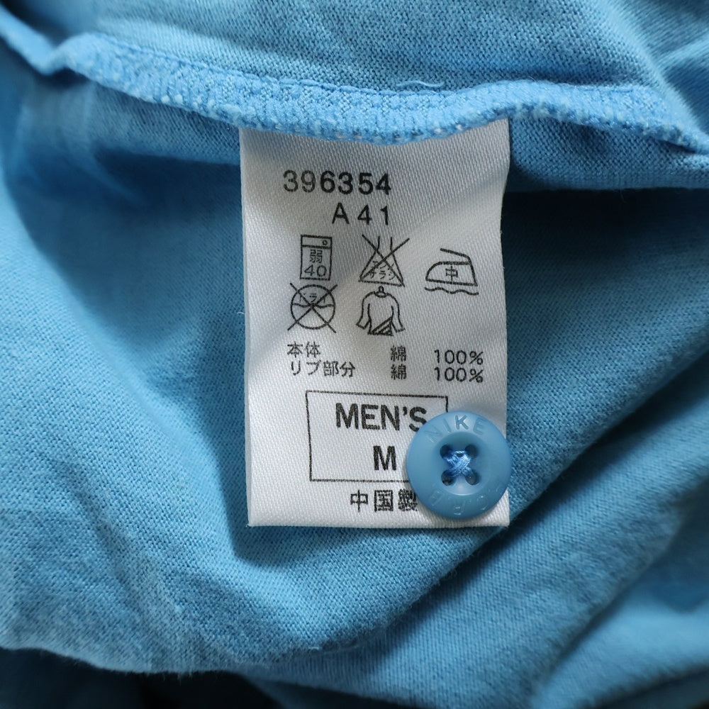 F.C.R.B./F.C.Real Bristol/FCRB(エフシーアールビー/エフシーレアルブリストル) ×NIKE ナイキ ロゴデザイン 半袖ポロシャツ ブルー 396354