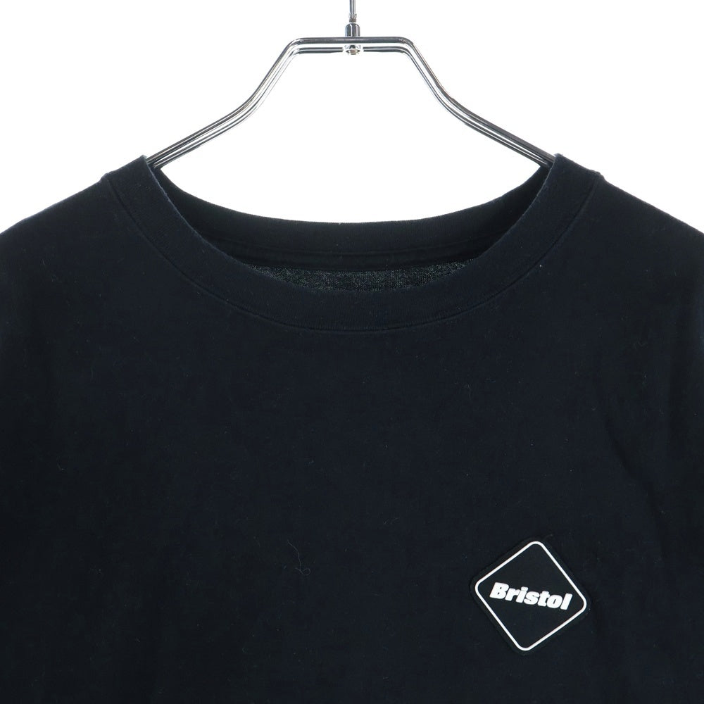 F.C.R.B./F.C.Real Bristol/FCRB(エフシーアールビー/エフシーレアルブリストル) 14AW NUMBERING TEE バックナンバリングプリントTシャツ 半袖クルーネックカットソー ブラック FCRB-145002