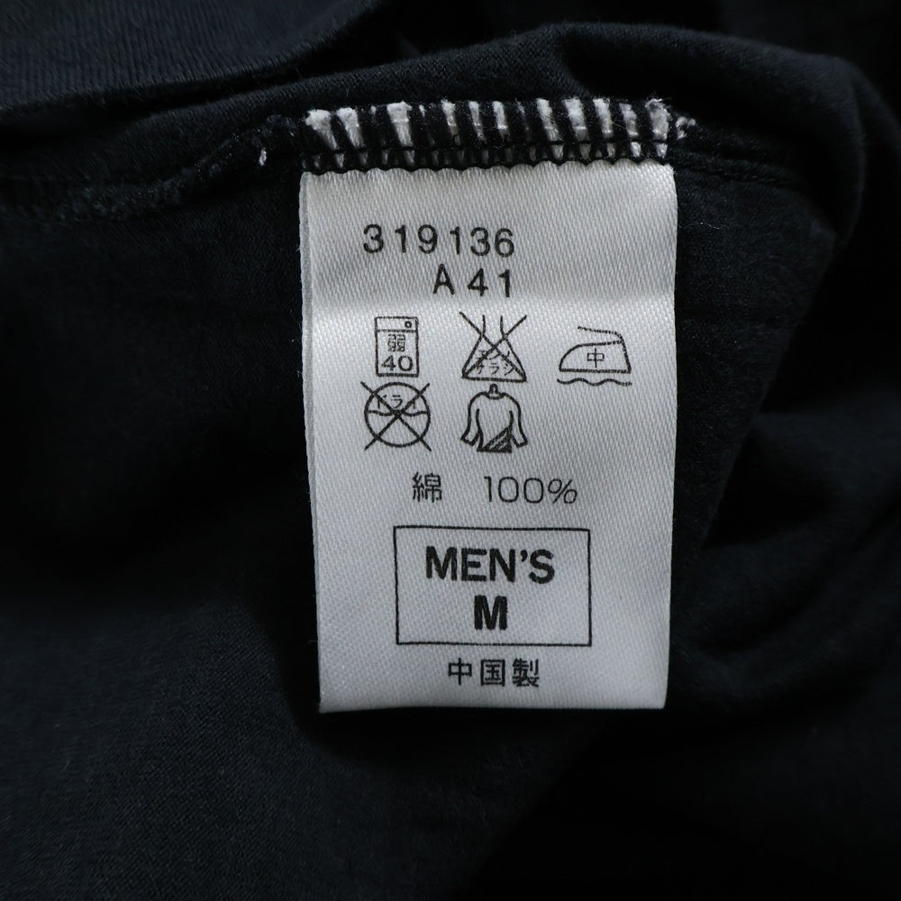 F.C.R.B./F.C.Real Bristol/FCRB(エフシーアールビー/エフシーレアルブリストル) ×NIKE ナイキ バックスウッシュロゴプリントTシャツ 半袖Vネックカットソー ブラック 319136