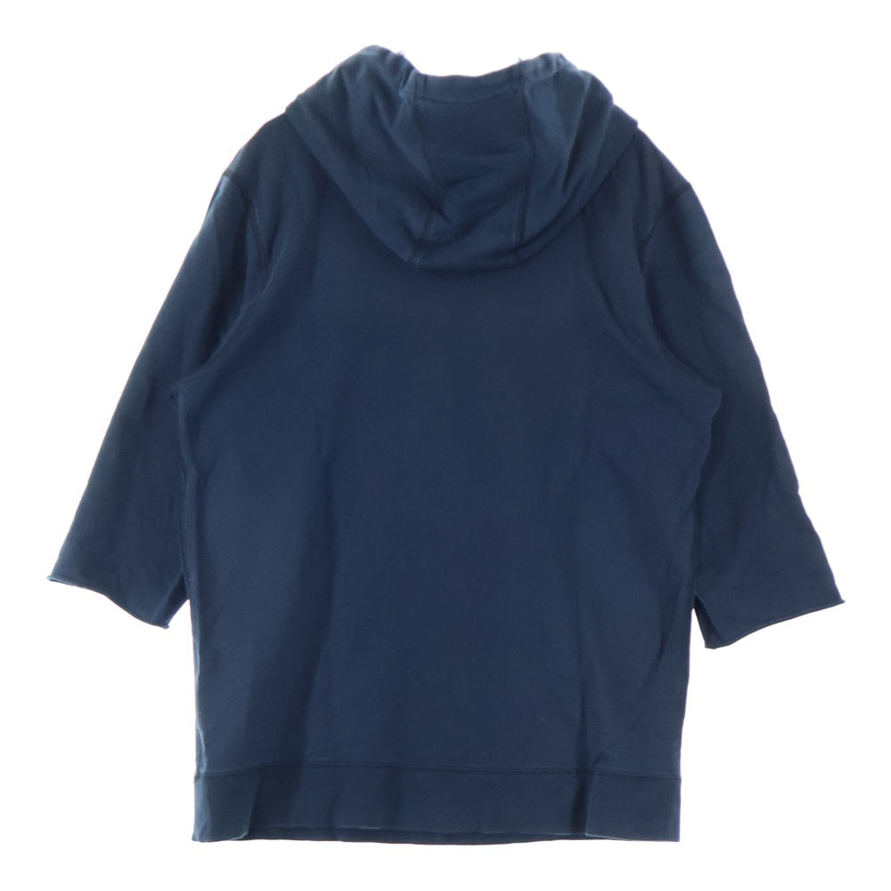 F.C.R.B./F.C.Real Bristol/FCRB(エフシーアールビー/エフシーレアルブリストル) ×NIKE ナイキ フロントロゴプリント 五分袖 プルオーバーパーカー フーディー ブラック 396346-010