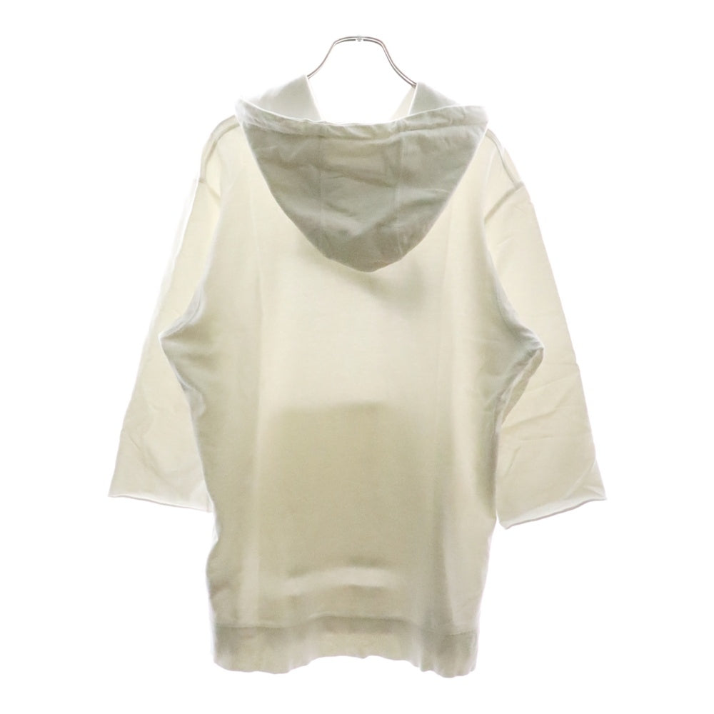 F.C.R.B./F.C.Real Bristol/FCRB(エフシーアールビー/エフシーレアルブリストル) ×NIKE ナイキ フロントロゴプリント 五分袖 プルオーバーパーカー フーディー ホワイト 396346-100