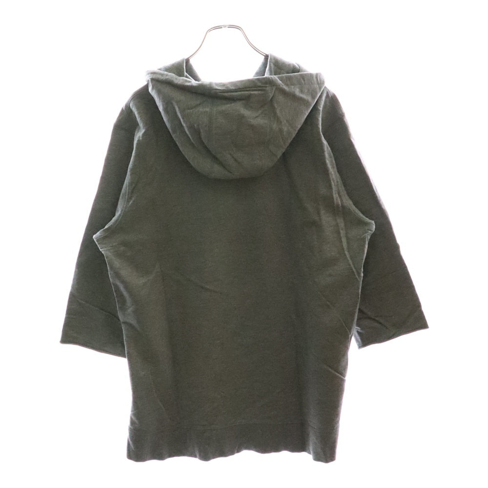 F.C.R.B./F.C.Real Bristol/FCRB(エフシーアールビー/エフシーレアルブリストル) ×NIKE ナイキ フロントロゴプリント 五分袖 プルオーバーパーカー フーディー グれー 396346-091