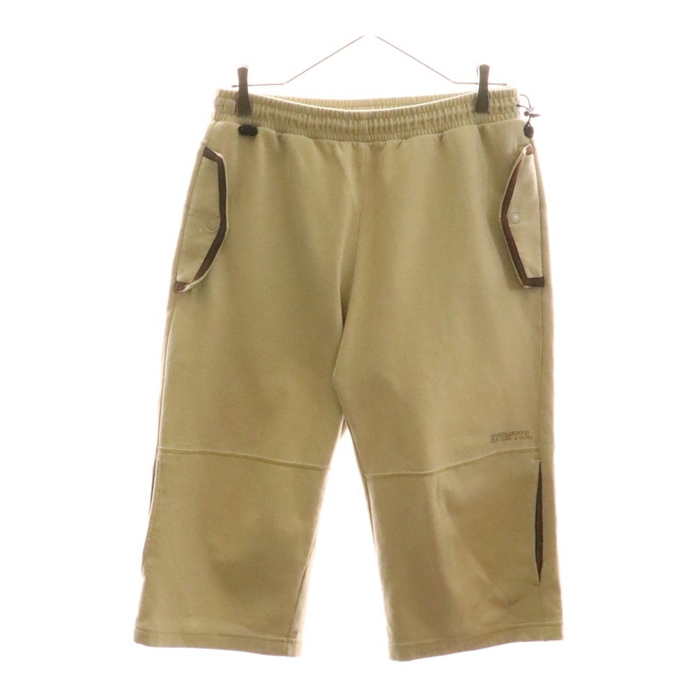 F.C.R.B./F.C.Real Bristol/FCRB(エフシーアールビー/エフシーレアルブリストル) ×NIKE ナイキ 五分丈 スウェットパンツ ベージュ/ブラウン 190501