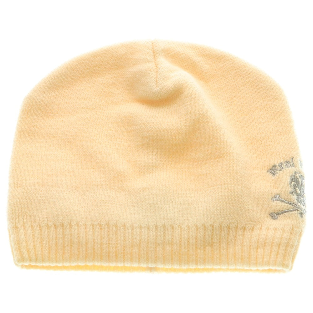 F.C.R.B./F.C.Real Bristol/FCRB(エフシーアールビー/エフシーレアルブリストル) ×NIKE ナイキ REAL BLACKS スカル刺繍 ウールニットビーニー ニット帽 帽子 ベージュ 595266