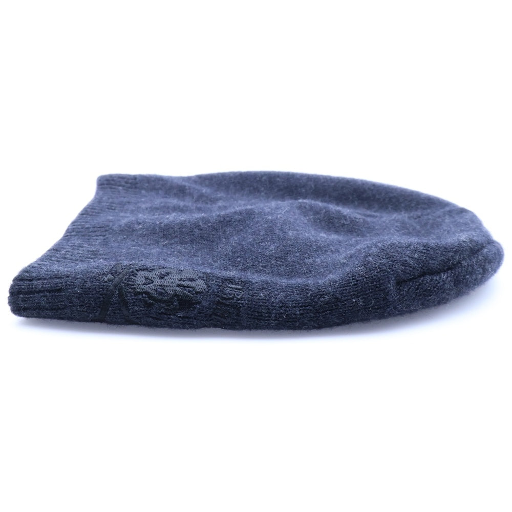 F.C.R.B./F.C.Real Bristol/FCRB(エフシーアールビー/エフシーレアルブリストル) ×NIKE ナイキ REAL BLACKS スカル刺繍 ウールニットビーニー ニット帽 帽子 ダークグレー 595266