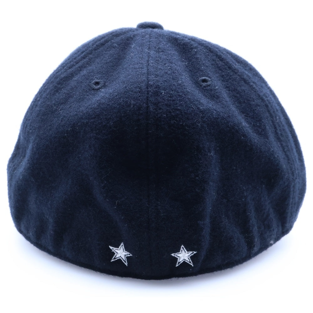 F.C.R.B./F.C.Real Bristol/FCRB(エフシーアールビー/エフシーレアルブリストル) ×NIKE ナイキ Bロゴワッペン刺繍 ウール混 6パネルキャップ 帽子 ブラック 378433