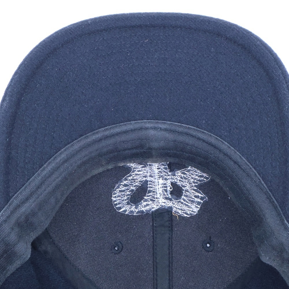 F.C.R.B./F.C.Real Bristol/FCRB(エフシーアールビー/エフシーレアルブリストル) ×NIKE ナイキ Bロゴワッペン刺繍 ウール混 6パネルキャップ 帽子 ブラック 378433