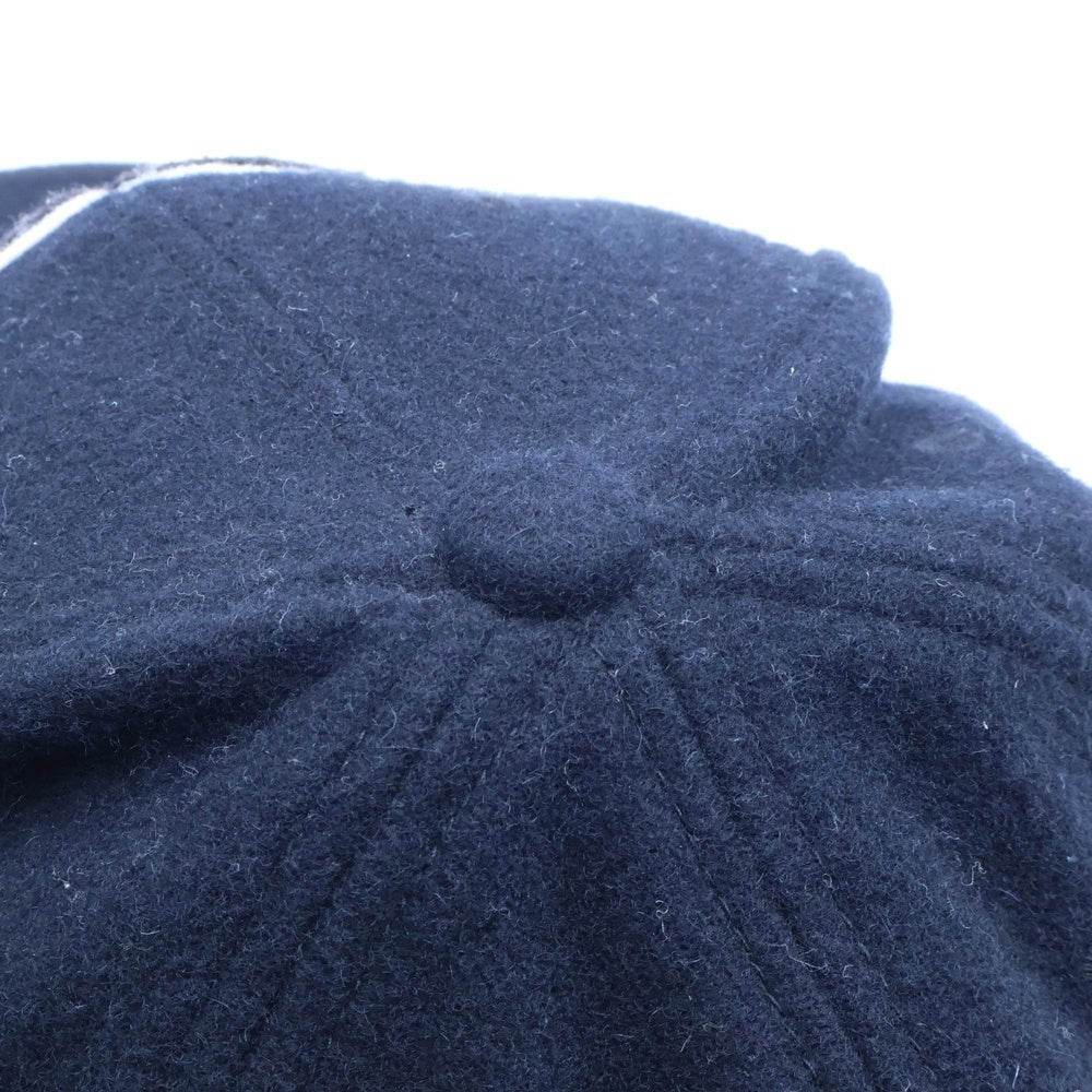 F.C.R.B./F.C.Real Bristol/FCRB(エフシーアールビー/エフシーレアルブリストル) ×NIKE ナイキ Bロゴワッペン刺繍 ウール混 6パネルキャップ 帽子 ブラック 378433