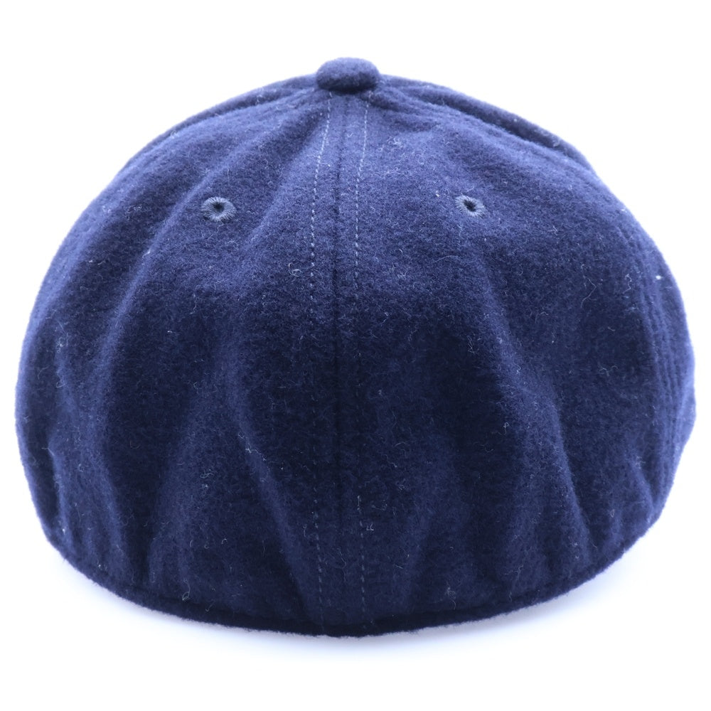 F.C.R.B./F.C.Real Bristol/FCRB(エフシーアールビー/エフシーレアルブリストル) ×NIKE ナイキ BRロゴワッペン刺繍 ウール混 6パネルキャップ 帽子 ネイビー 424710-451