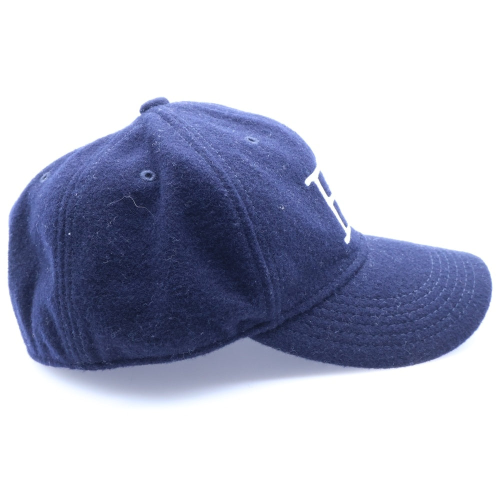 F.C.R.B./F.C.Real Bristol/FCRB(エフシーアールビー/エフシーレアルブリストル) ×NIKE ナイキ BRロゴワッペン刺繍 ウール混 6パネルキャップ 帽子 ネイビー 424710-451