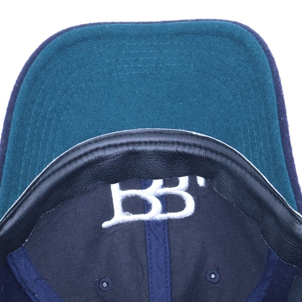 F.C.R.B./F.C.Real Bristol/FCRB(エフシーアールビー/エフシーレアルブリストル) ×NIKE ナイキ BRロゴワッペン刺繍 ウール混 6パネルキャップ 帽子 ネイビー 424710-451