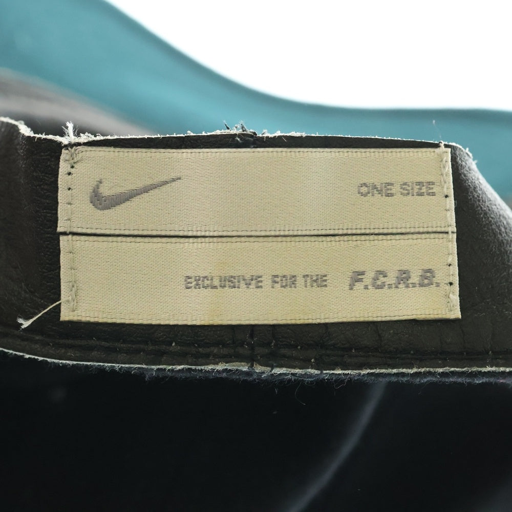 F.C.R.B./F.C.Real Bristol/FCRB(エフシーアールビー/エフシーレアルブリストル) ×NIKE ナイキ BRロゴワッペン刺繍 ウール混 6パネルキャップ 帽子 ブラック