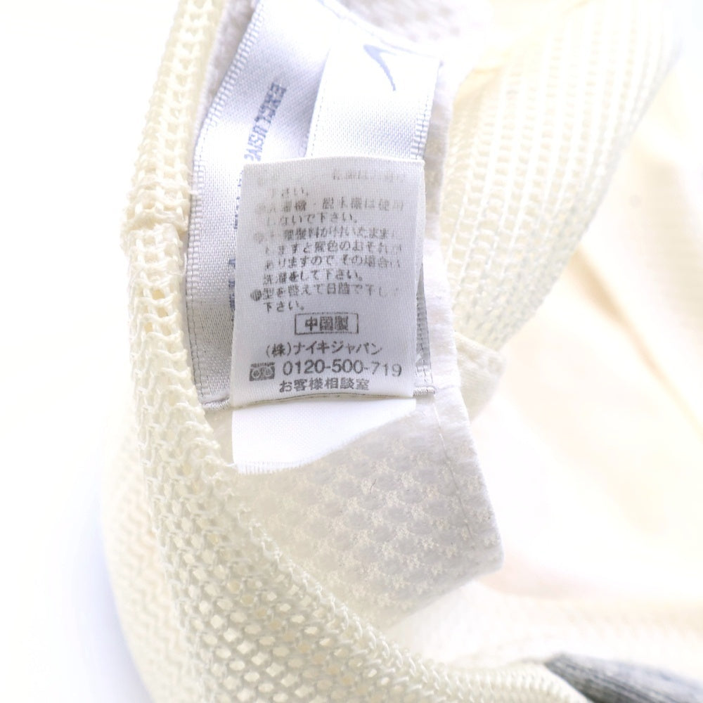 F.C.R.B./F.C.Real Bristol/FCRB(エフシーアールビー/エフシーレアルブリストル) ×NIKE ナイキ REAL BLACKSワッペン刺繍 6パネルメッシュキャップ 帽子 グレー/ホワイト