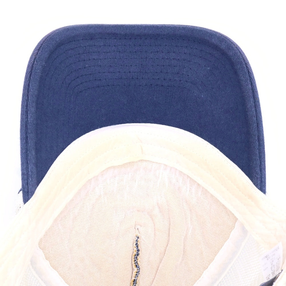 F.C.R.B./F.C.Real Bristol/FCRB(エフシーアールビー/エフシーレアルブリストル) ×NIKE ナイキ カレッジロゴプリント コットンメッシュキャップ 帽子 ネイビー/ホワイト 319036