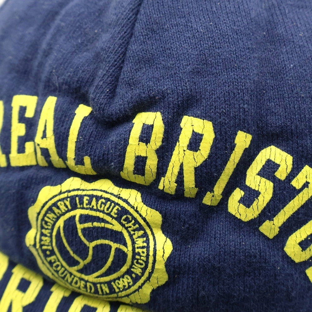 F.C.R.B./F.C.Real Bristol/FCRB(エフシーアールビー/エフシーレアルブリストル) ×NIKE ナイキ カレッジロゴプリント コットンメッシュキャップ 帽子 ネイビー/ホワイト 319036