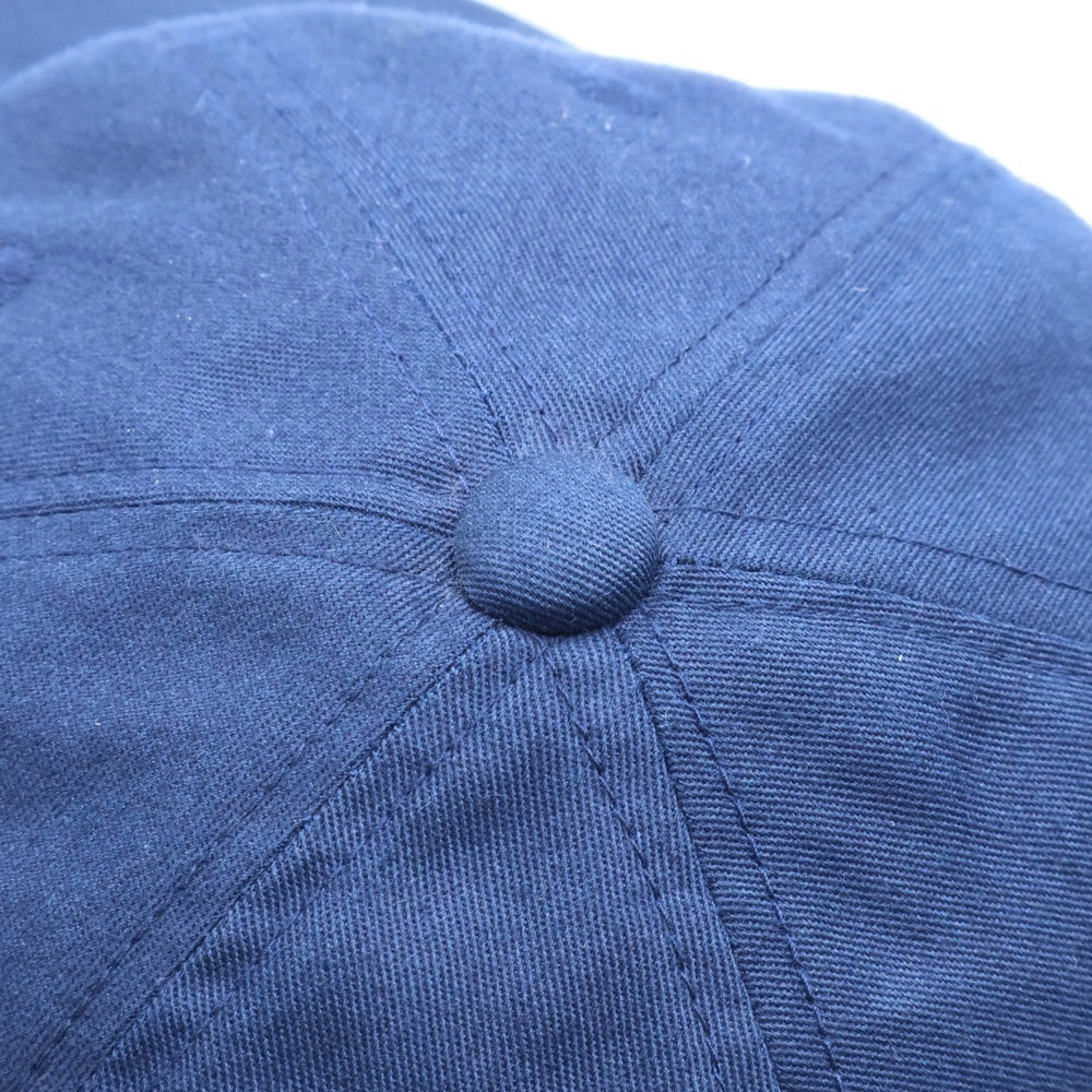 F.C.R.B./F.C.Real Bristol/FCRB(エフシーアールビー/エフシーレアルブリストル) フロントロゴ刺繍 6パネル ベースボールキャップ 帽子 ネイビー FCRB-160041