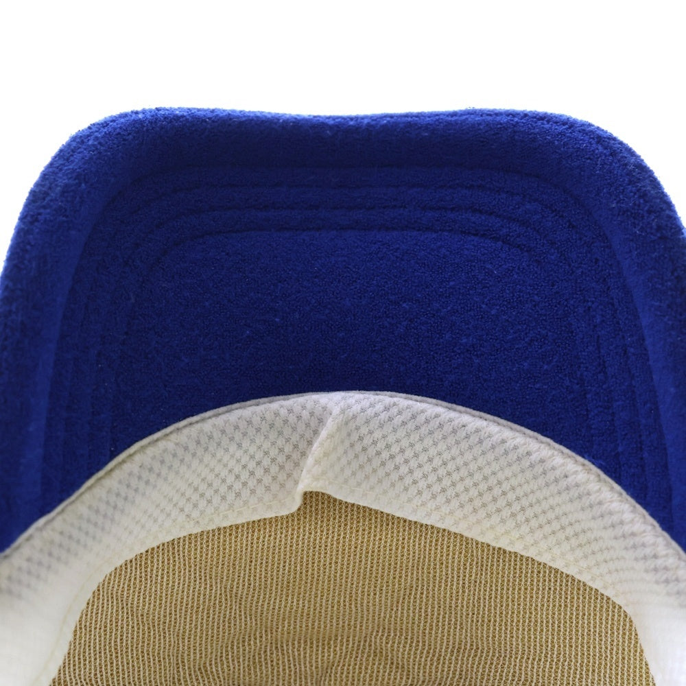 F.C.R.B./F.C.Real Bristol/FCRB(エフシーアールビー/エフシーレアルブリストル) ×NIKE ナイキ フロッキークローバー パイルメッシュキャップ 帽子 ブルー/ホワイト 596110