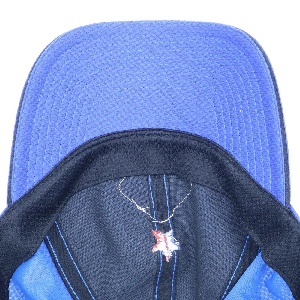 F.C.R.B./F.C.Real Bristol/FCRB(エフシーアールビー/エフシーレアルブリストル) ×NIKE 02SS ナイキ フロントロゴワッペン 6パネルキャップ 帽子 ブルー