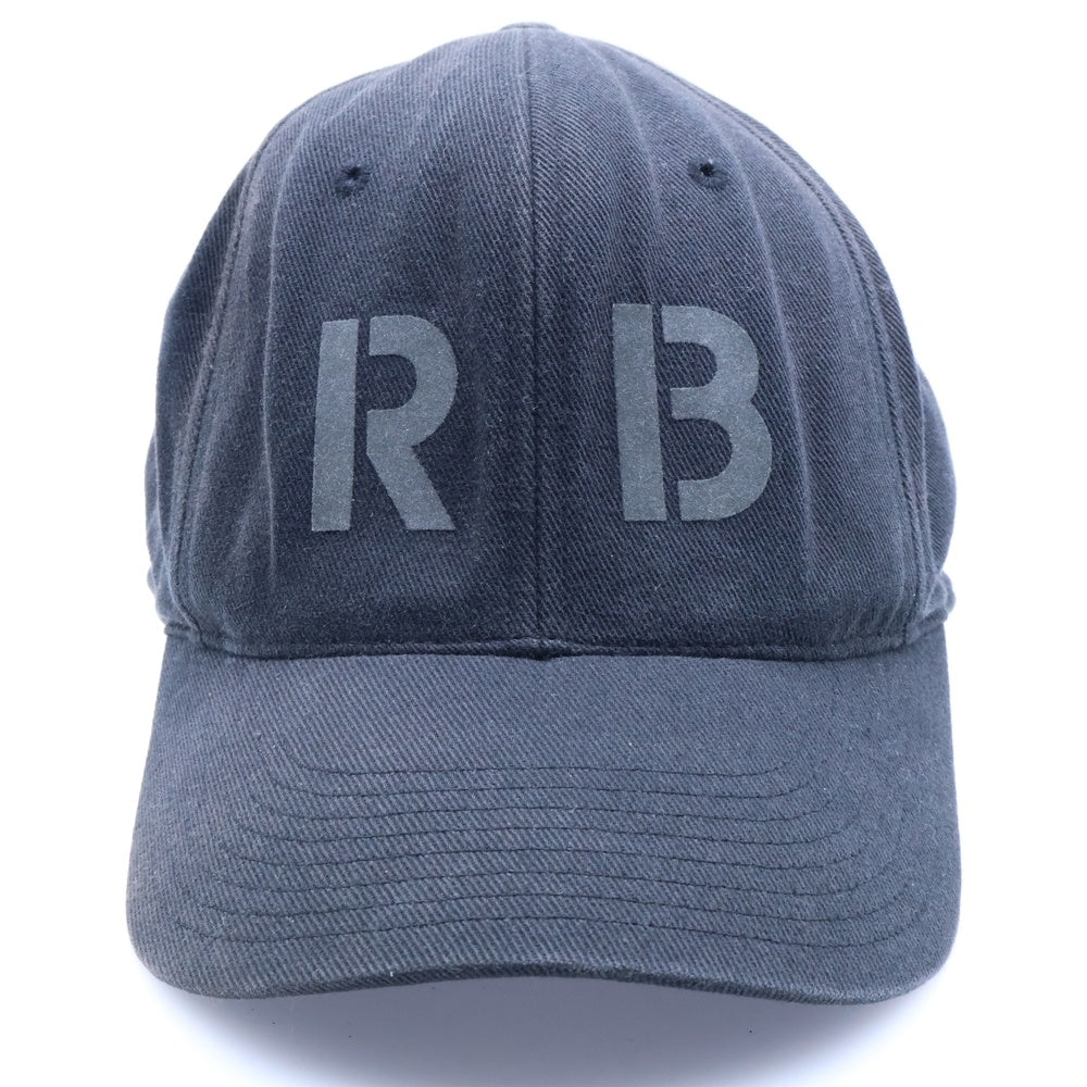 F.C.R.B./F.C.Real Bristol/FCRB(エフシーアールビー/エフシーレアルブリストル) ×NIKE ナイキ RBプリント 6パネルコットンキャップ ブラック 592245