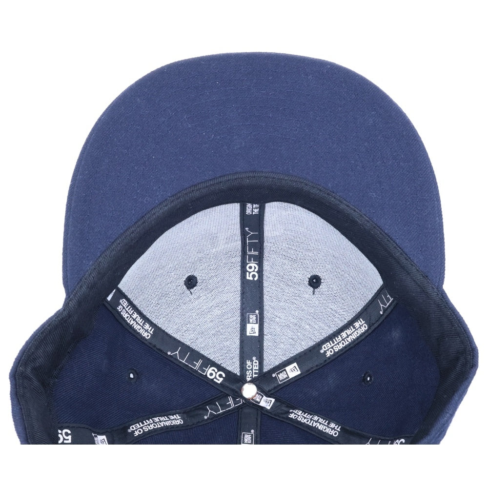 F.C.R.B./F.C.Real Bristol/FCRB(エフシーアールビー/エフシーレアルブリストル) ×NEW ERA ニューエラ ロゴ刺繍 6パネル ベースボールキャップ 帽子 ネイビー FCRB-110003