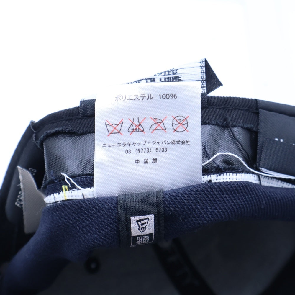 F.C.R.B./F.C.Real Bristol/FCRB(エフシーアールビー/エフシーレアルブリストル) ×NEW ERA ニューエラ ロゴ刺繍 6パネル ベースボールキャップ 帽子 ネイビー FCRB-110003