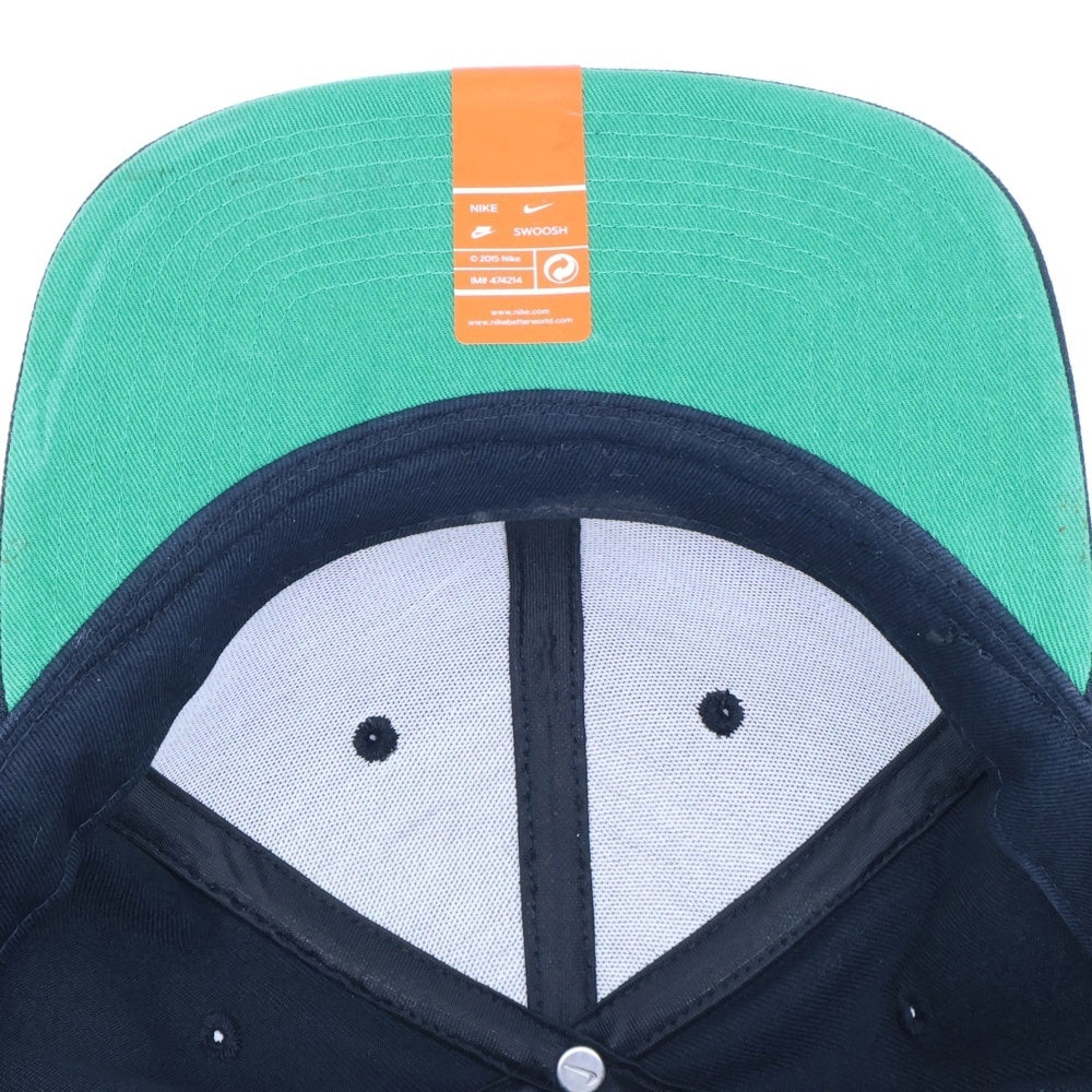 NIKE(ナイキ) SWOOSH PRO CLASSIC CAP スウッシュ刺繍 6パネルキャップ 帽子 ブラック 639534-011