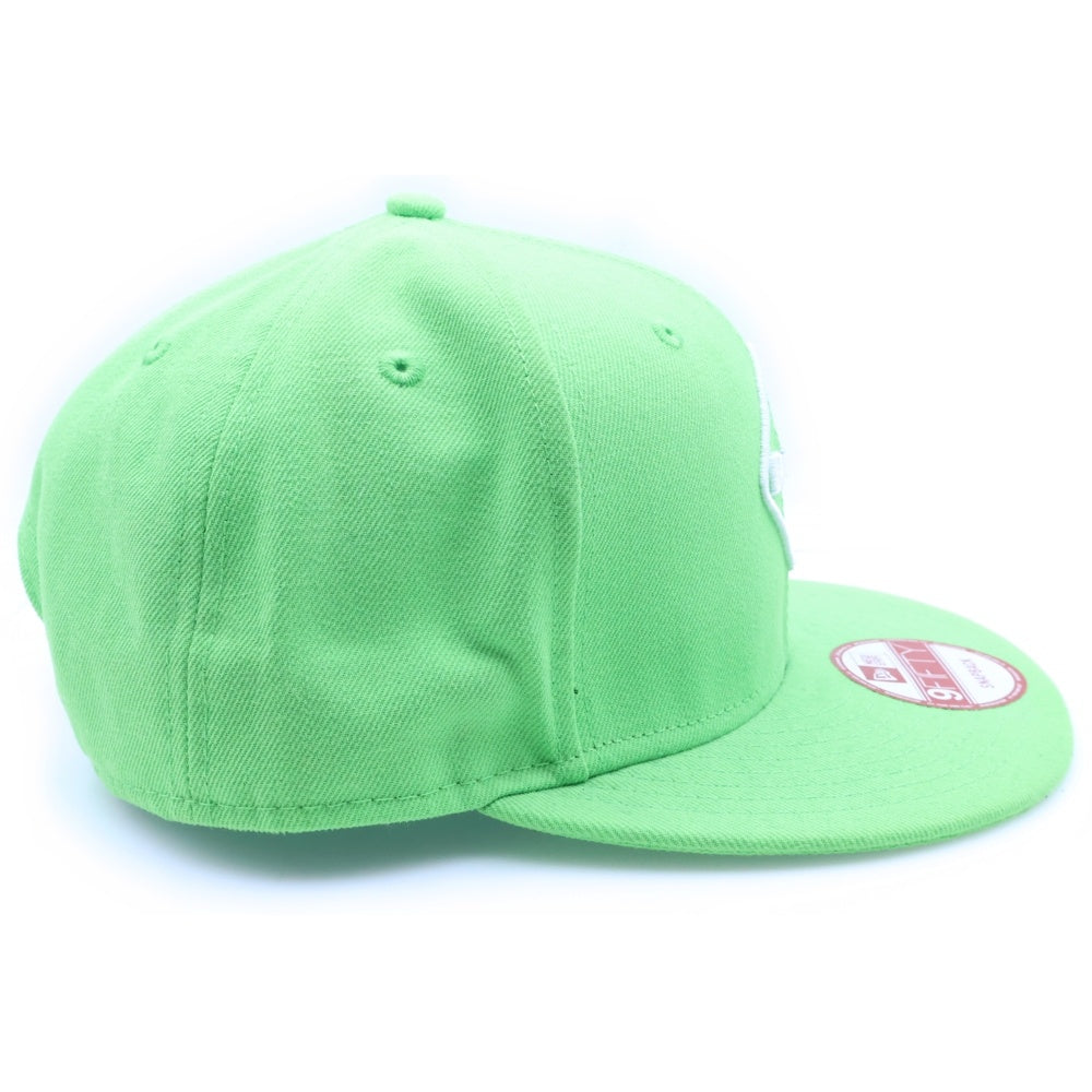 F.C.R.B./F.C.Real Bristol/FCRB(エフシーアールビー/エフシーレアルブリストル) ×NEW ERA ニューエラ ロゴ刺繍 6パネルベースボールキャップ ライトグリーン FCRB-150053