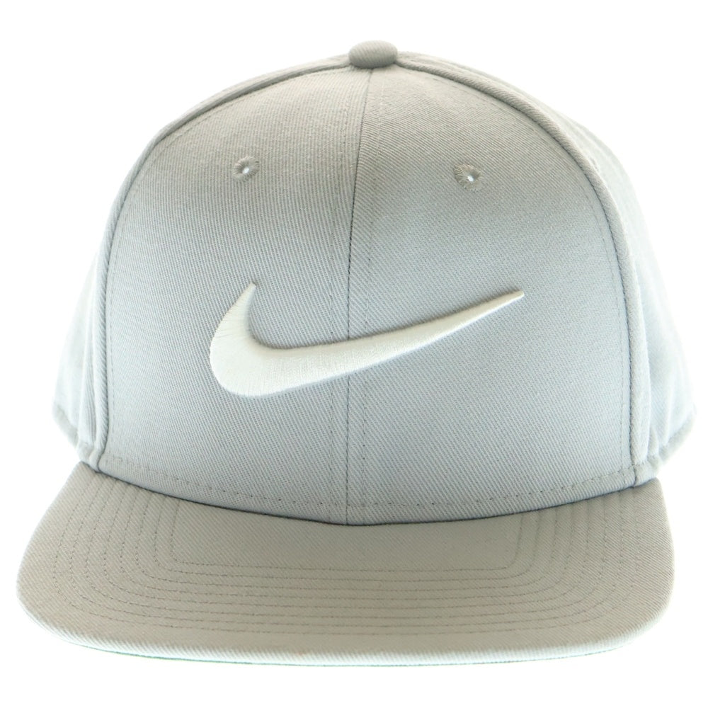 NIKE(ナイキ) SWOOSH PRO CLASSIC CAP スウッシュ刺繍 6パネルキャップ 帽子 グレー 639534-011