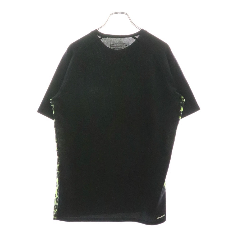 F.C.R.B./F.C.Real Bristol/FCRB(エフシーアールビー/エフシーレアルブリストル) ×NIKE ナイキ FCRB GYM サイド総柄Tシャツ 半袖クルーネックカットソー ブラック 577348