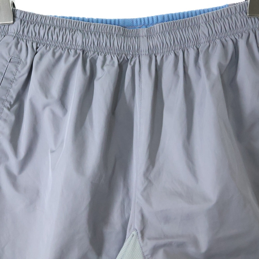 F.C.R.B./F.C.Real Bristol/FCRB(エフシーアールビー/エフシーレアルブリストル) ×NIKE ナイキ ラバーロゴ ハーフパンツ ショーツ グレー/ブルー 190507