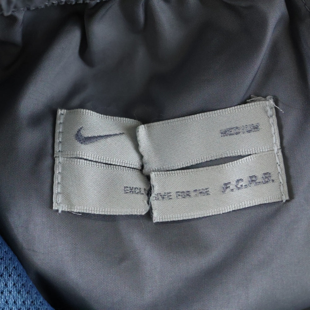 F.C.R.B./F.C.Real Bristol/FCRB(エフシーアールビー/エフシーレアルブリストル) ×NIKE ナイキ ラバーロゴ ハーフパンツ ショーツ グレー/ブルー 190507