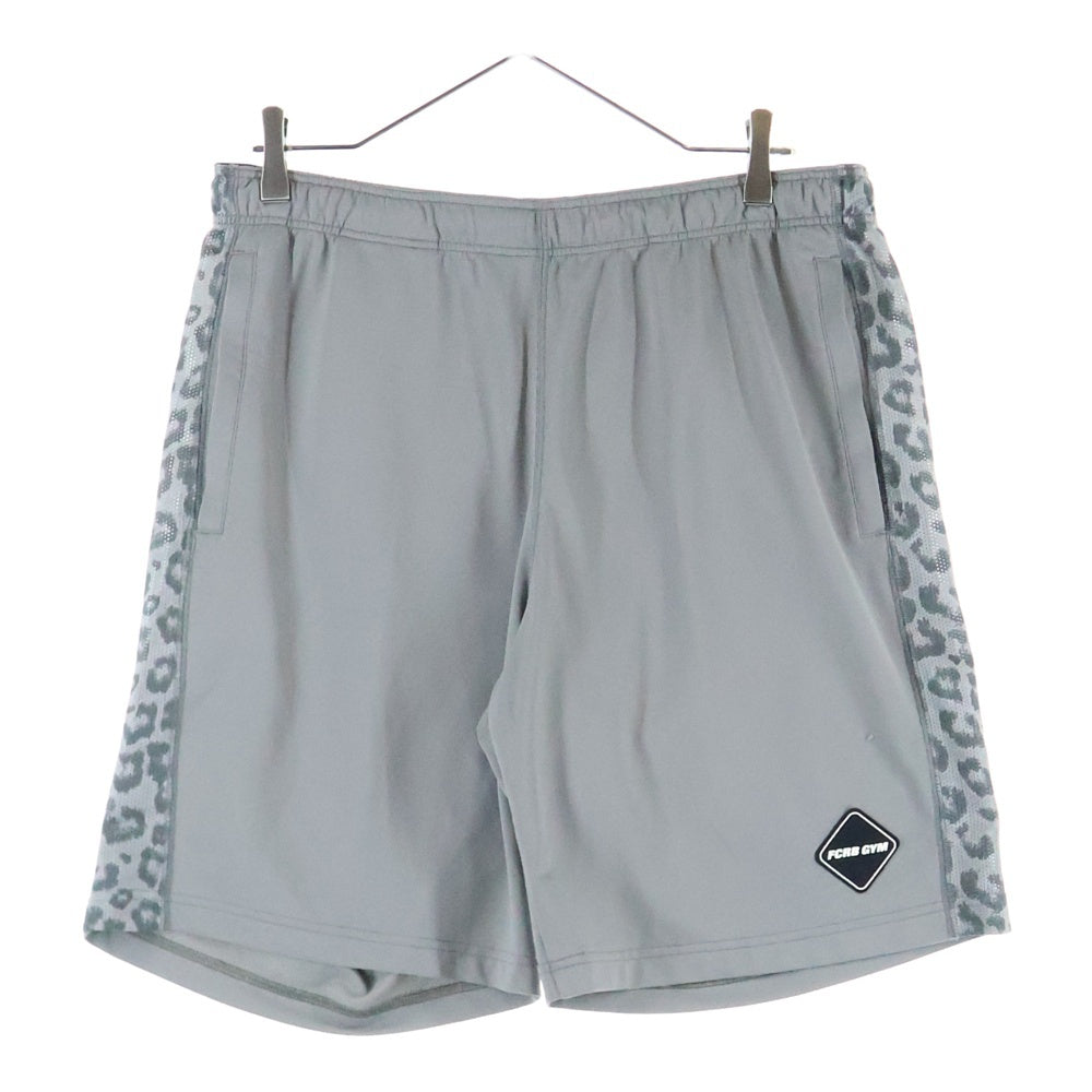 F.C.R.B./F.C.Real Bristol/FCRB(エフシーアールビー/エフシーレアルブリストル) ×NIKE ナイキ FCRB GYM サイドレオパード ハーフパンツ ショーツ グレー 534637-009