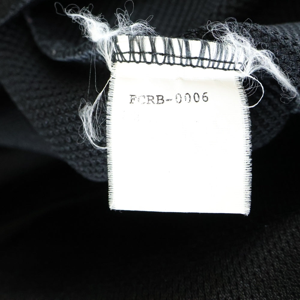 F.C.R.B./F.C.Real Bristol/FCRB(エフシーアールビー/エフシーレアルブリストル) ×NIKE ナイキ フロントロゴプリント 半袖ゲームシャツ ブラック