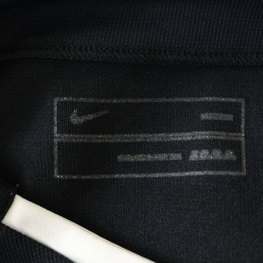 F.C.R.B./F.C.Real Bristol/FCRB(エフシーアールビー/エフシーレアルブリストル) ×NIKE JUST DO IT ナイキ ラバーロゴ ジャストドゥイット プリントカットソー 半袖Tシャツ ブラック 243651