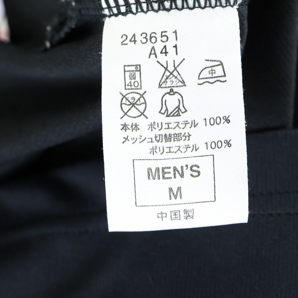 F.C.R.B./F.C.Real Bristol/FCRB(エフシーアールビー/エフシーレアルブリストル) ×NIKE JUST DO IT ナイキ ラバーロゴ ジャストドゥイット プリントカットソー 半袖Tシャツ ブラック 243651