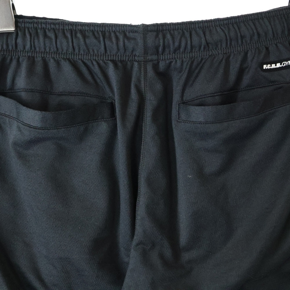 F.C.R.B./F.C.Real Bristol/FCRB(エフシーアールビー/エフシーレアルブリストル) × NIKE ナイキ ロゴプリント レオパード 切替 ショーツ ハーフパンツ グレー 640470‐030