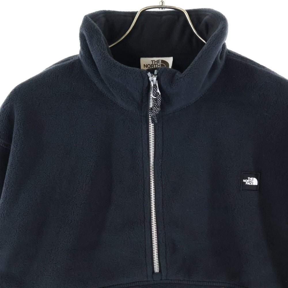 THE NORTH FACE(ザノースフェイス) COMFY FLEECE ANORAK コンフィフリース アノラック ハーフジップ プルオーバージャケット ブラック NA4FQ50J