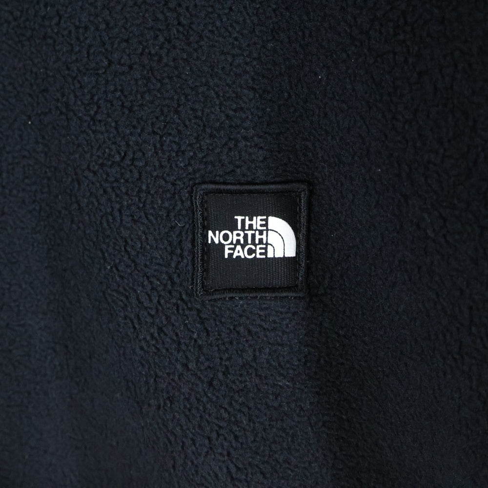 THE NORTH FACE(ザノースフェイス) COMFY FLEECE ANORAK コンフィフリース アノラック ハーフジップ プルオーバージャケット ブラック NA4FQ50J