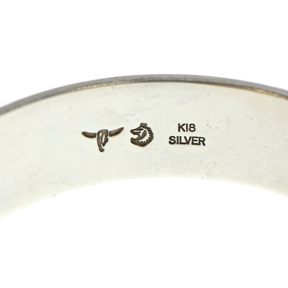 TADY & KING(タディアンドキング) 平打ちバングル GPロングホーン ブレスレット シルバー/ゴールド