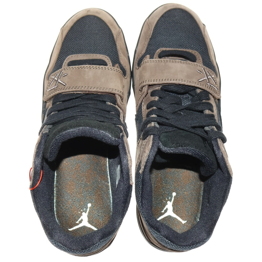 NIKE(ナイキ) ×TRAVIS SCOTT JORDAN JUMPMAN JACK TR トラヴィススコット ジャンプマンジャック ローカットスニーカー ブラウン/ブラック US9/27cm FZ8117-204